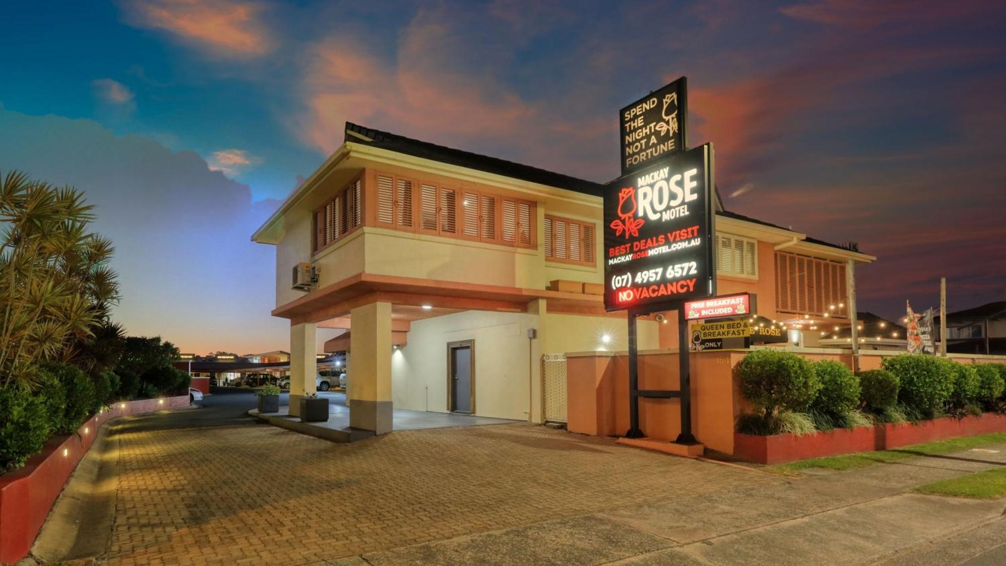 Mackay Rose Motel Dış mekan fotoğraf